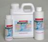 A water additive that protects the health of the flock during times of high humidity or an alkaline water source.